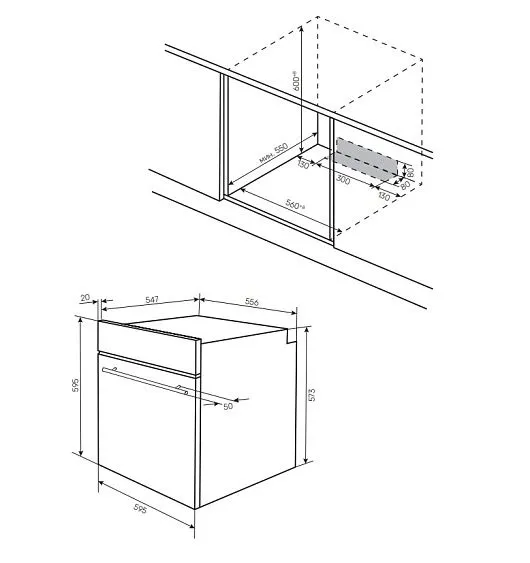 Духовой шкаф KUPPERSBERG HO 608 X Line