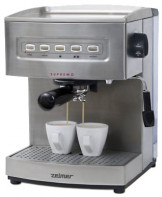Кофемашина ZELMER zcm2051x серебристый 13z013