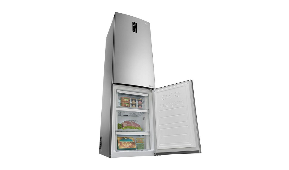 Холодильник LG GB-B60NSFFS нержавеющая сталь