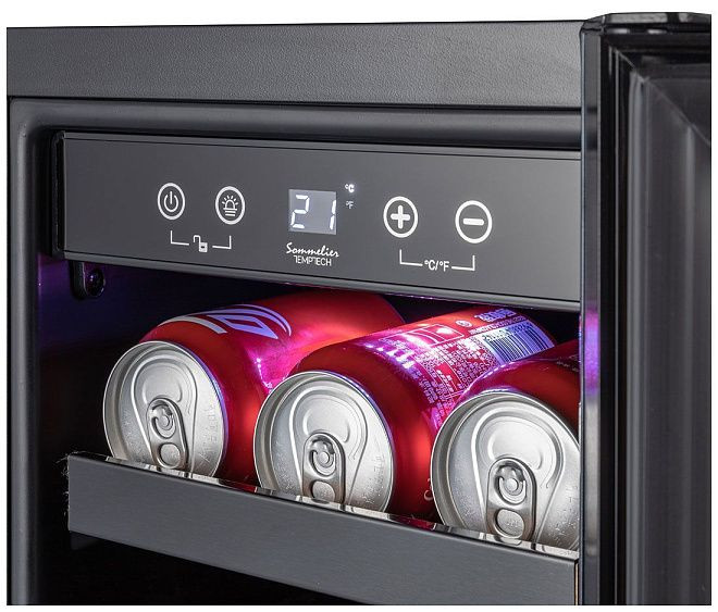 Винный шкаф TEMPTECH SOM2DX60DRB
