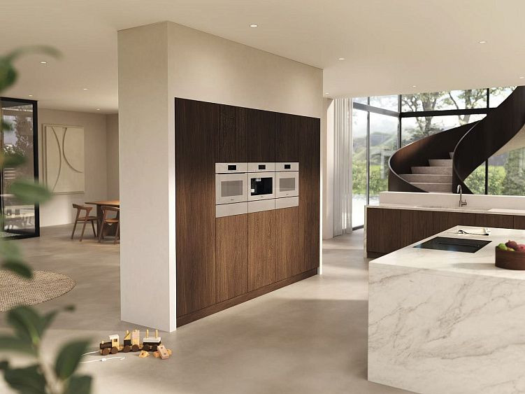 Духовой шкаф MIELE H7840BMX Pearl beige
