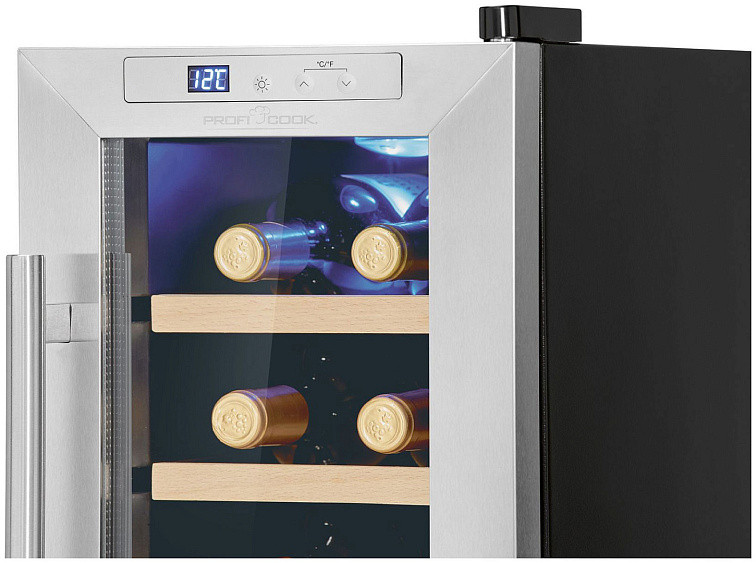 Винный шкаф PROFI COOK PC-WK 1233 sw-inox — фото