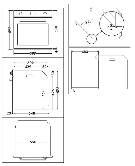Духовой шкаф SMEG SOP6401S2N