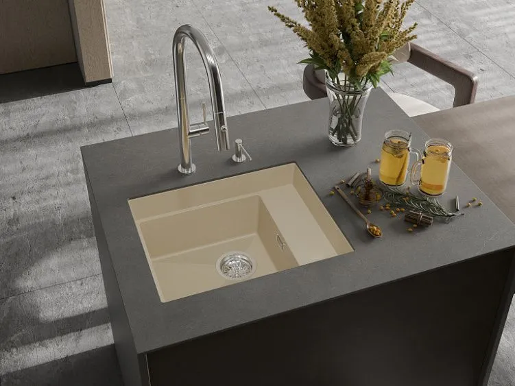Кухонная мойка RIVELATO NOBILE 544-R beige scuro