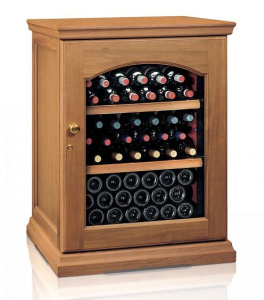 Винный шкаф IP INDUSTRIE CEXK 151 NU (цвет - орех) серии wood