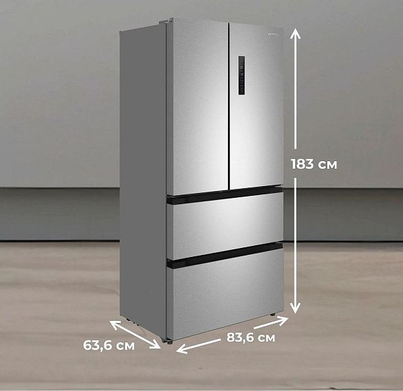 Холодильник MEFERI MFR83IX TOTAL NO FROST FRENCH DOOR COMFORT