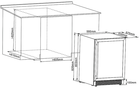 Винный шкаф CELLAR PRIVATE CP042-2TB