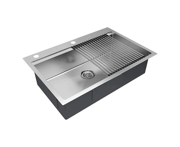 Кухонная мойка PAULMARK VAST-PRO PM707551-BS