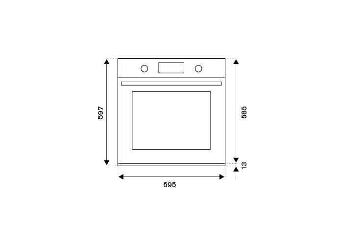 Духовой шкаф BERTAZZONI F6011PROVPTX/23