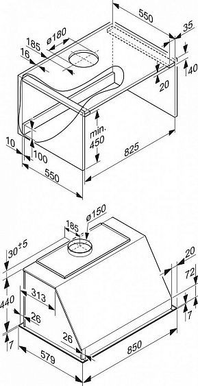 Вытяжка MIELE DAR1135