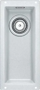 Кухонная мойка BLANCO SUBLINE 160-U SILGRANIT белый c отв.арм. InFino (арт.523400)