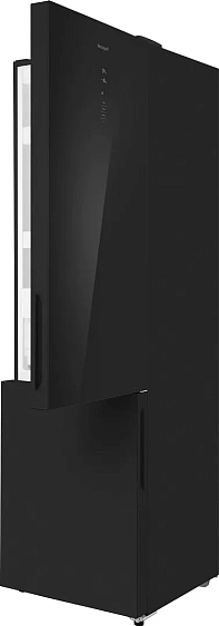 Холодильник WEISSGAUFF WRK 2000 Full NoFrost Inverter Black Glass