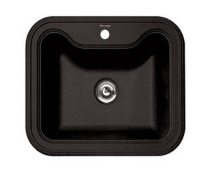 Кухонная мойка FLORENTINA Крит 630 антрацит (20.110.d0630.302)