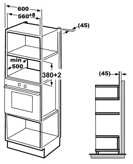 Korting kmi 825 tgn схема встройки