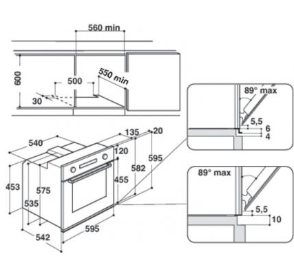 Духовой шкаф WHIRLPOOL  akp744/ix