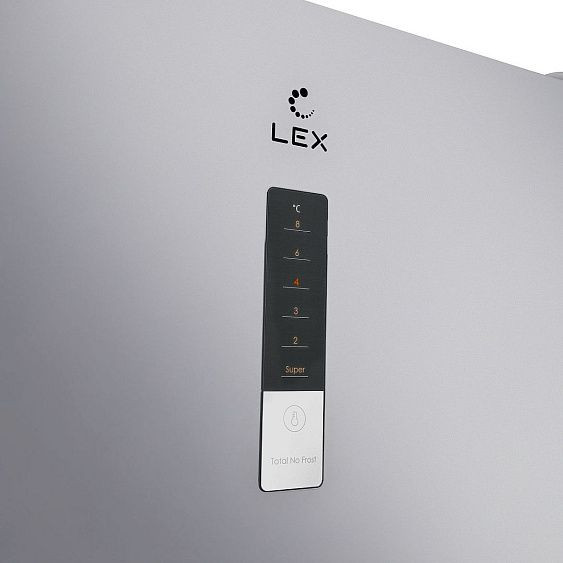Холодильник LEX LKB201.2IXD