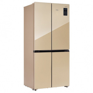 Холодильник TESLER RCD-482I BEIGE GLASS