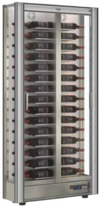 Винный шкаф EXPO SRL TMH-V10 модуль TecaVino (BI-белый+ цв. осв.)