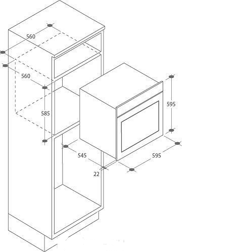 Духовой шкаф CANDY FCE625XL