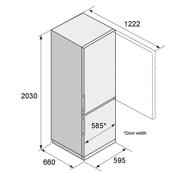 Холодильник ASKO RFC526RNBS1