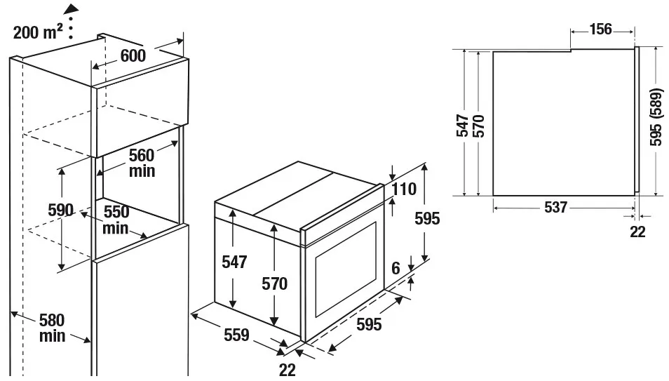 Духовой шкаф KUPPERSBUSCH BP 6550.0 W6