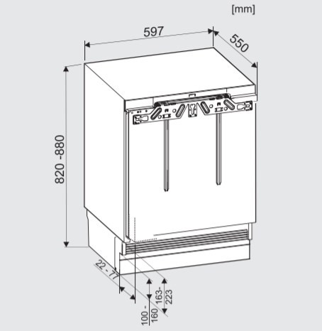 Холодильник MIELE K 31222 Ui