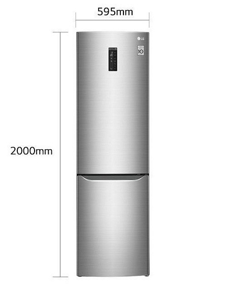 Холодильник LG GB-B940DNQZN серебристый