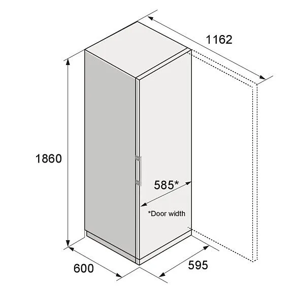 Холодильник ASKO RFR586KNCB1