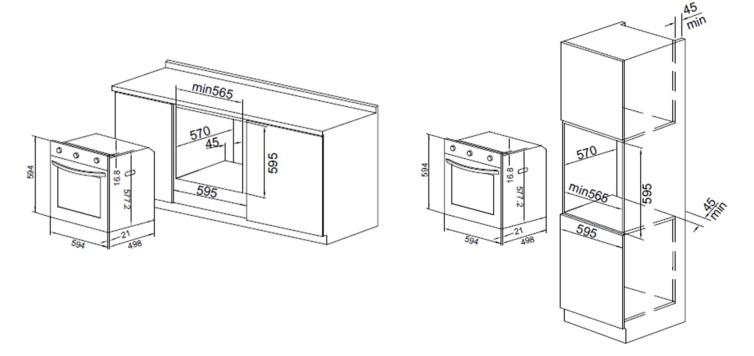 Духовой шкаф AKPO PEA 7207SED02 BX
