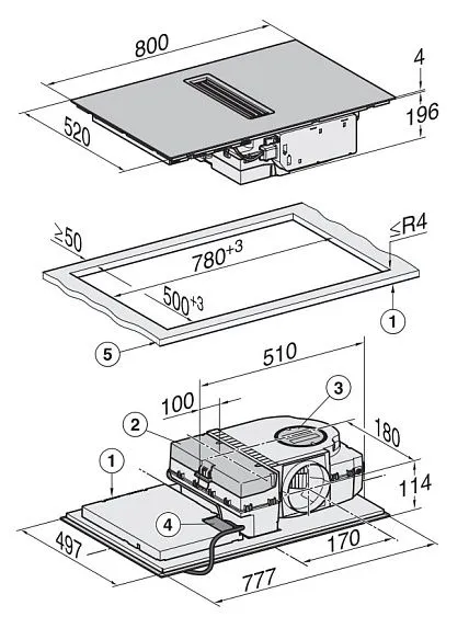Варочная поверхность MIELE KMDA 7473-1 FL