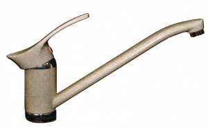 Смеситель AQUAGRANITEX C-1040 песочный