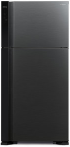 Холодильник HITACHI R-V 662 PU7 BBK чёрный бриллиант