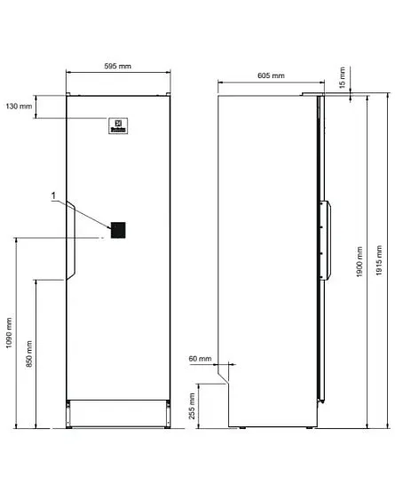 Сушильный шкаф ELECTROLUX DC6-4 White L