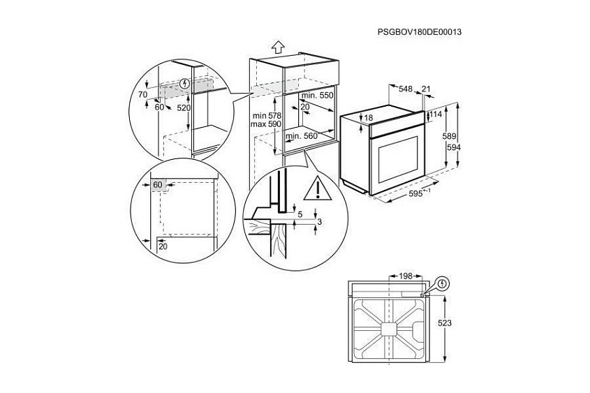 Духовой шкаф ELECTROLUX EOC8P39WX