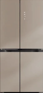 Холодильник LEX LCD450 Brown satin Cross Door