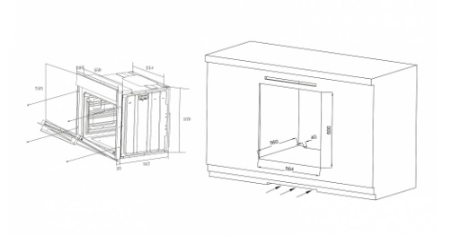 Духовой шкаф CANDY COXK06LNBB