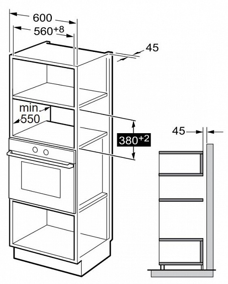 Микроволновая печь DE DIETRICH DMG2121X