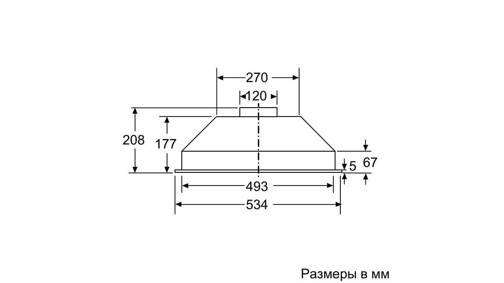 Dhi645ftr bosch вытяжка схема встраивания