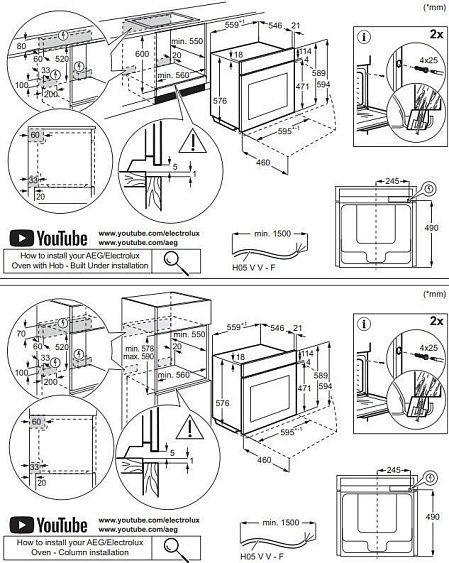 Духовой шкаф ELECTROLUX EOABS39WZ