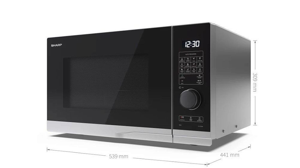 Микроволновая печь SHARP YC-PG254AE-S