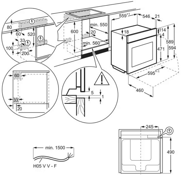 Духовой шкаф ELECTROLUX EOC9P31WX