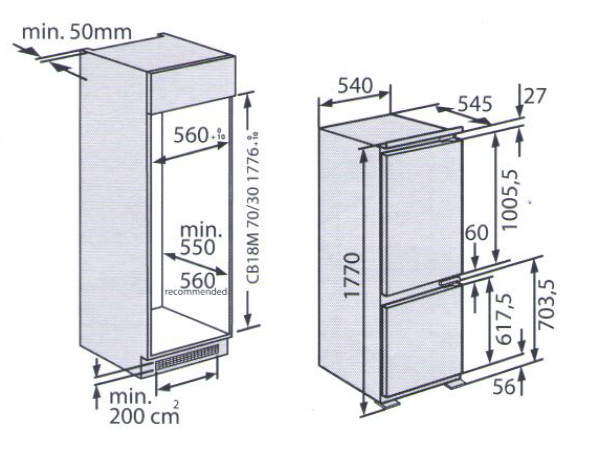 Холодильник KUPPERSBERG CRB 17762
