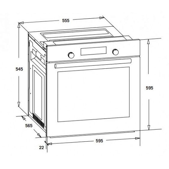 Духовой шкаф ZIGMUND SHTAIN EN 118.511 B