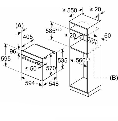 Духовой шкаф BOSCH HBA578BB0