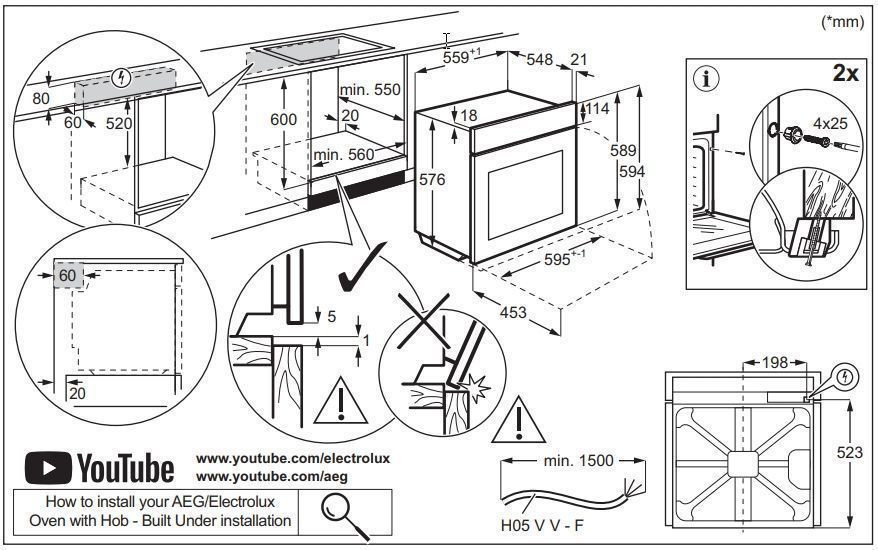 Духовой шкаф ELECTROLUX EOE8P39WX