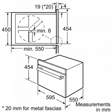 Пароварка встраиваемая BOSCH hbc 24d553