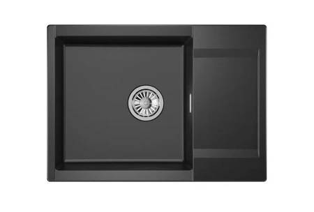 Кухонная мойка GRANULA ES-7003 шварц