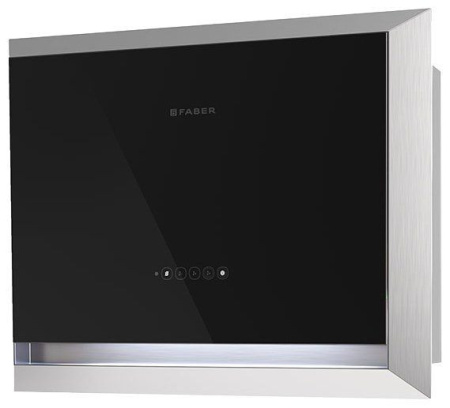 Каминная вытяжка FABER Twice Aries BK Glass/X A60