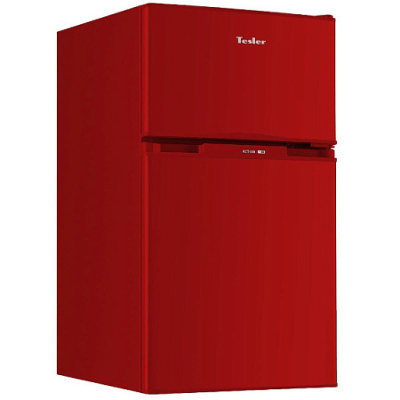 Холодильник TESLER RCT-100 RED — фото