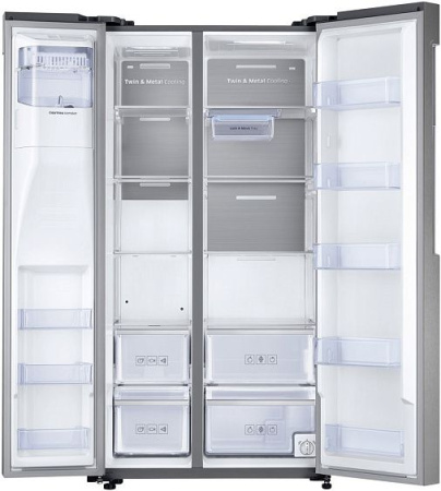 Холодильник Samsung RS58K6588SL серебристый